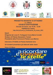 Covid e Costituzione - Incontro @ Evento online