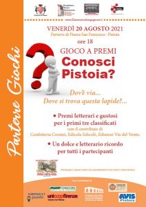Incontri sul Parterre - Conosci Pistoia? @ Parterre
