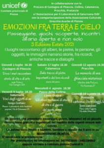 Estate ragazzi | Emozioni fra terra e cielo @ Castagno di Piteccio - Sede Pro Loco