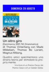 Ultima serata Cinema All'aperto @ Arena Porta al Borgo